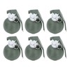 6PCS Kids Hand Grenades Toy with Realistic Sound Light Effect