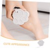 Ipetboom Decorative Pumice Stone Foot Scrubber Pedicure Foot Care Tool