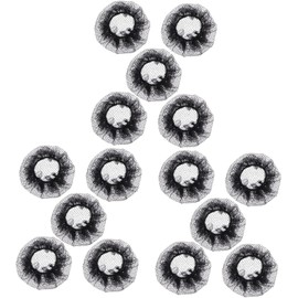 15 Piezas redecilla para el cabello Accesorios para ballet Redecillas para ballet redecillas para moños redecillas para el trabajo red de redecilla moño redecillas para el cabello