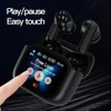 Wireless Earbuds with Smart Display Case, ANC Noise Reduction, Camera