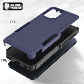 Case for Motorola Moto G 5G (2023) / Moto G Power（2023, 2-in-1 Heavy Duty Rugged Shockproof Protective Phone Cover, Drop/Dust Proof Shockproof Bumper Case for Moto G Power/G 5G (2023)