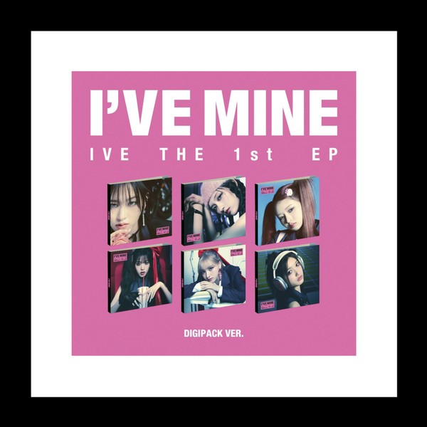 IVE I've Mine 1st EP Album Digipack Random Version CD+16p