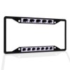 Fastasticdeals Metal Insert License Plate Frame Bear Silhouette Weatherproof Car