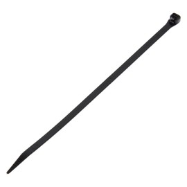 Panduit Corporation PLT200B Super Grip Nylon Cable Ties for Electricians, Width 0.2 inches (5.7 mm), Length 8.3 inches (211 mm), Pack of 100, Weather Resistant Black, Black