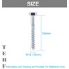 TERF® M10 X 150mm Coach Screws Hex Head Stainless Steel