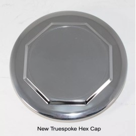 Truespoke® HEX Hubcaps - Fits hubcap hole of 6.165 Inches