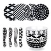 French Bull 12-Piece Entertaining Set – Black & White, Medium