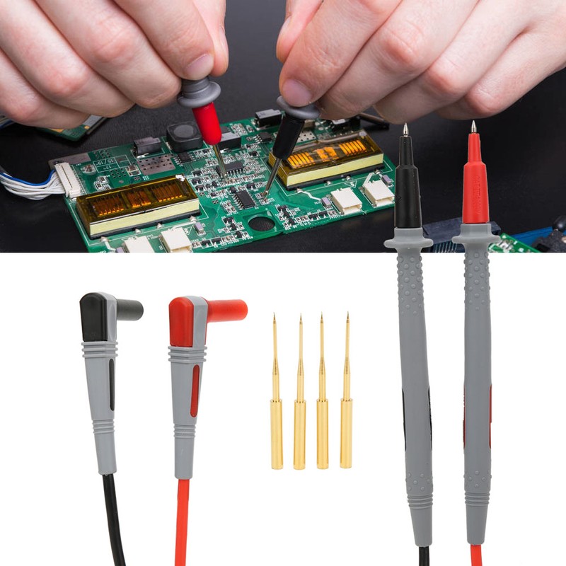 P1505 150cm 1000V/10A Universal Multimeter Test Lead Probe Cable Silicone