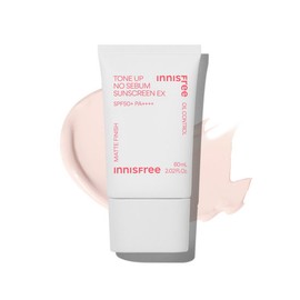 Innisfree 이니스프리 톤업 노세범 선스크린 EX 60mL Innisfree Tone Up No Sebum Sunscreen EX 60mL