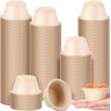 200 Natural Bagasse Fiber Cups Disposable Food Cup Sugarcane Fiber