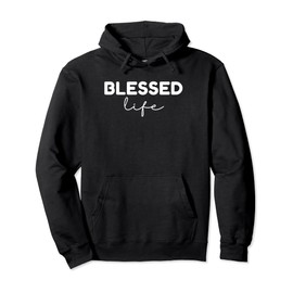 Blessed Life Christian Peace Life Pullover Hoodie