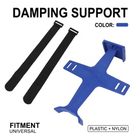 USTPO Universal Motorcycle Fork Saver,11.2 Inches Fork Support Brace Suspension Guard Protector with 2 Straps for Dirt Pit Bike Motocross Enduro Supermoto Blue