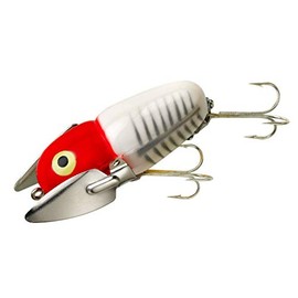 Heddon Crazy Crawler Fishing Lures (Red Shore Minnow, 2 3/8-Inch)