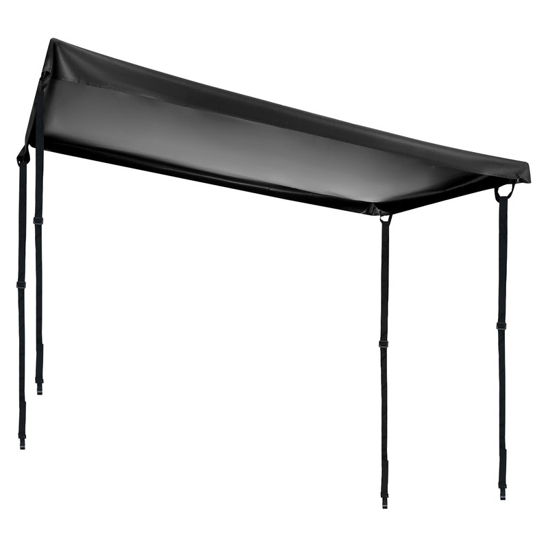 QWORK® Rear Barn Door Awning Cover, 600D Oxford Fabric Waterproof