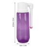 500ml Vaginal Washer ABS Reusable Portable Vaginal Irrigator for Female