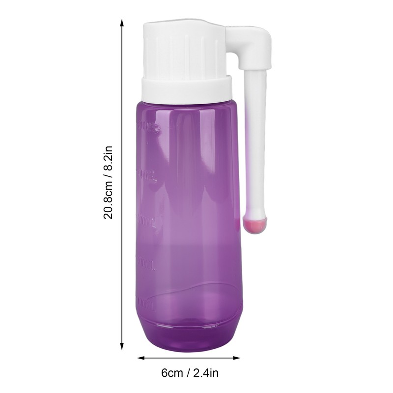 500ml Vaginal Washer ABS Reusable Portable Vaginal Irrigator for Female