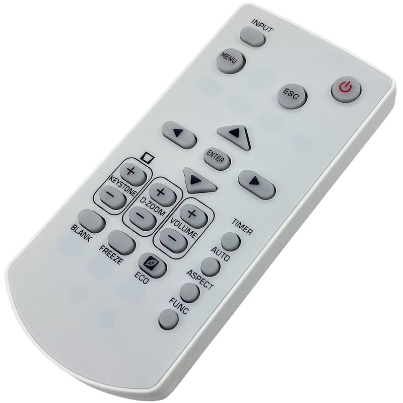 Leankle Remote Control YT-150 for Casio Projectors XJ-V1, XJ-V2