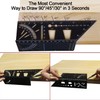 Aweohtle 3D Mitre Angle Mitre Aluminium Alloy Angle Rule Woodworking