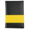 Car Vehicle Registration Document Wallet Case Faux Leather Many Colours Made in Germany, yellow, Classic