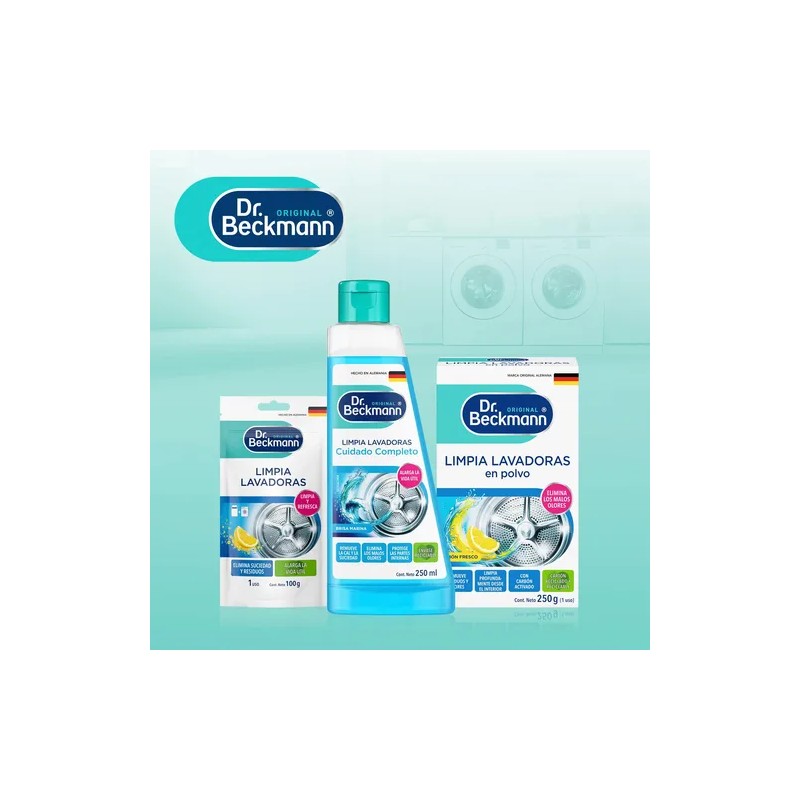 Limpia Lavadoras Dr. Beckmann