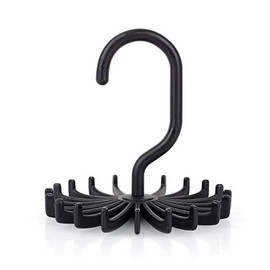 Yosoo Organizador De Corbatas, Paquete De 2 Estantes De Corbata Giratorios De 360 ​​Grados Colgadores De CinturóN De Corbata Ajustables Gancho para Colgar Ganchos Corbatas Almacenamiento De Armario