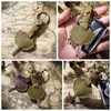 Kaaipee Genuine Leather Key Cover with Keychain Holder Key Cap