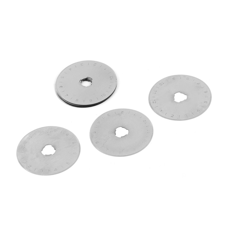 10pcs 45mm Rotary Cutter Refill Blades for Cutting Leather Fabric