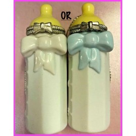 Midwest Of Cannon Falls | BABY BOTTLE PHB NEW PINK OR BLUE CUTE PORCELAIN USA