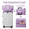 Jahomieo Large Capacity Foldable Travel Bag, Expandable Waterproof Carry on