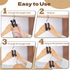 Mlici Clothes Hanger Connectors - 60 Pcs Multi-Level Cascading Hooks,