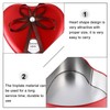 Metal Heart Tin: Heart Shaped Boxes, Candy Boxes With Bow