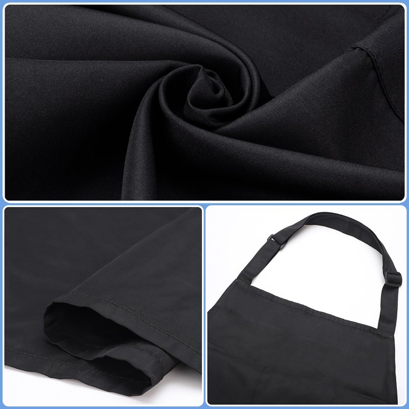 Noverlife Hair Stylist Apron with 4 Pockets, Hair Resistant 34
