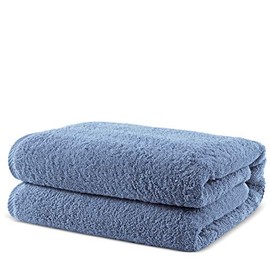 (Wedgewood) - Towel Bazaar 100 Turkish Cotton Multipurpose Towels-Large Bath SheetBeach TowelBath Towel, Eco-Friendly (Oversized 100cm x 200cm ,...   