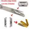 CESFONJER Men's Shaving Razor, Folding Razor, Barber Razor Hair Skin,