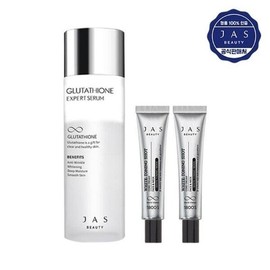 Jas Glutathione Expert Serum 130ml + Toning Shot Cream 15ml x2 / 쟈스 글루타치온 엑스퍼트 세럼 130ml + 토닝샷 크림 15ml x2