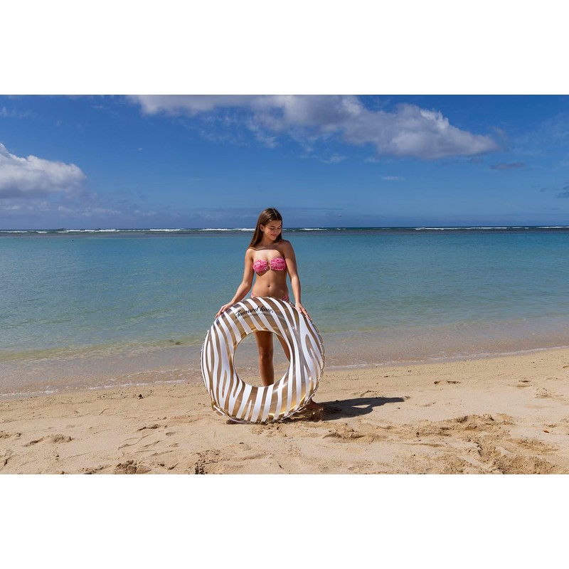 Igarashi RLC-111V 39.4 inches (100 cm) Floating Ring, Gold Zebra