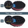 BIGEDDIE Magic Sponge Brush for Afro Curls, Twist Sponge with