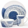 Noritake Aozora 4-Piece Place Dinnerware Setting in Blue/White