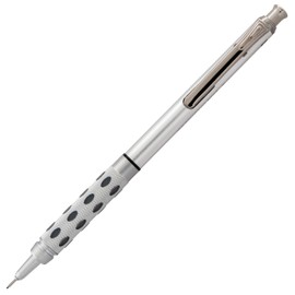 Pentel GraphGear 1000 Mechanical Pencil, (0.5mm), Black Barrel, 1 Each (PG1015A), Metallic Grey