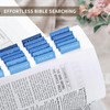Bible Tabs for Women & Men, Laminated Bible Tabs for