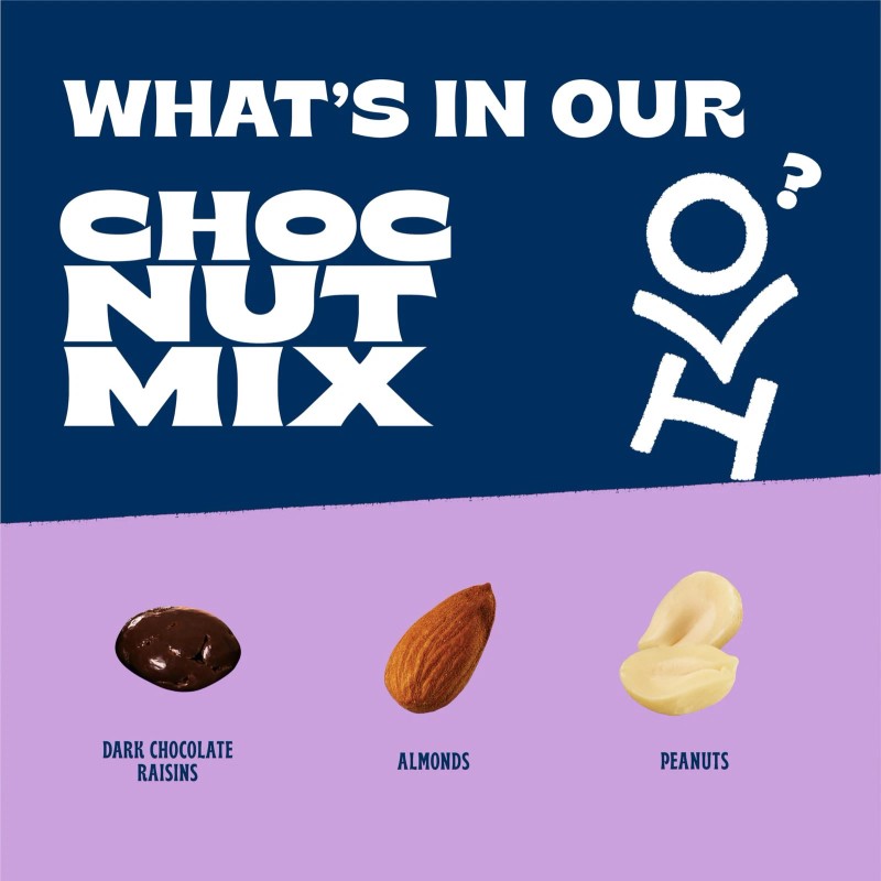 Orchard Valley Harvest Chocolate Raisin Nut Trail Mix Pack of