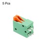 sourcing map 5 Packs PCB Spring Terminal Block Connector KF141V