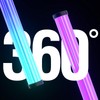 MIWATT 32 cm 360° RGB Smart LED Mood Light with
