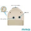 Mag T-730 CGM-Z Alarm Clock, Small, Analog, Easy to Read,