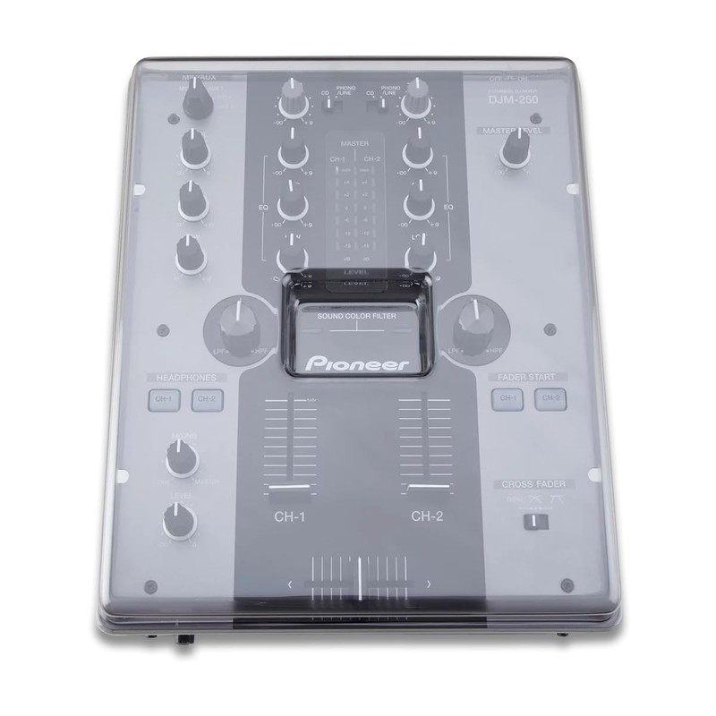DeckSaver DJM250 Coque de protection incassable pour Equipment DJ/VJ Transparent