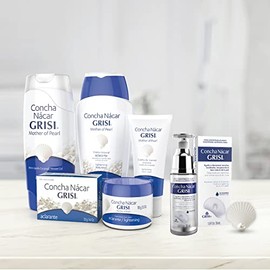 Crema corporal Grisi concha nácar aclarante 400 ml, empaque puede variar