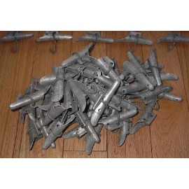 Lot of 100 Maple Syrup Aluminium  Sap Bucket SPOUTS TAPS SPILES READY TO USE