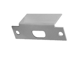 Don-Jo AF 261 13 Gauge Steel Electric Strike Filler Plate, Silver Coated, 1-1/4" Width x 4-7/8" Height (Pack of 10)