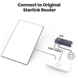 XTAR EL6 12V to 57V DC Power Conversion Kit for Starlink Gen 3