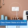 LIDER 2-Gang Switched 13A Socket, 13 Amp Plug Socket with